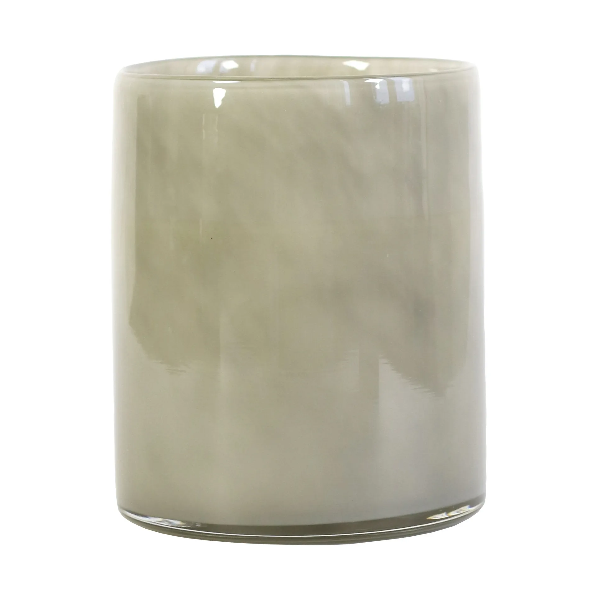 Lyric waxinelichtjeshouder L, Lichtgrijs Tell Me More