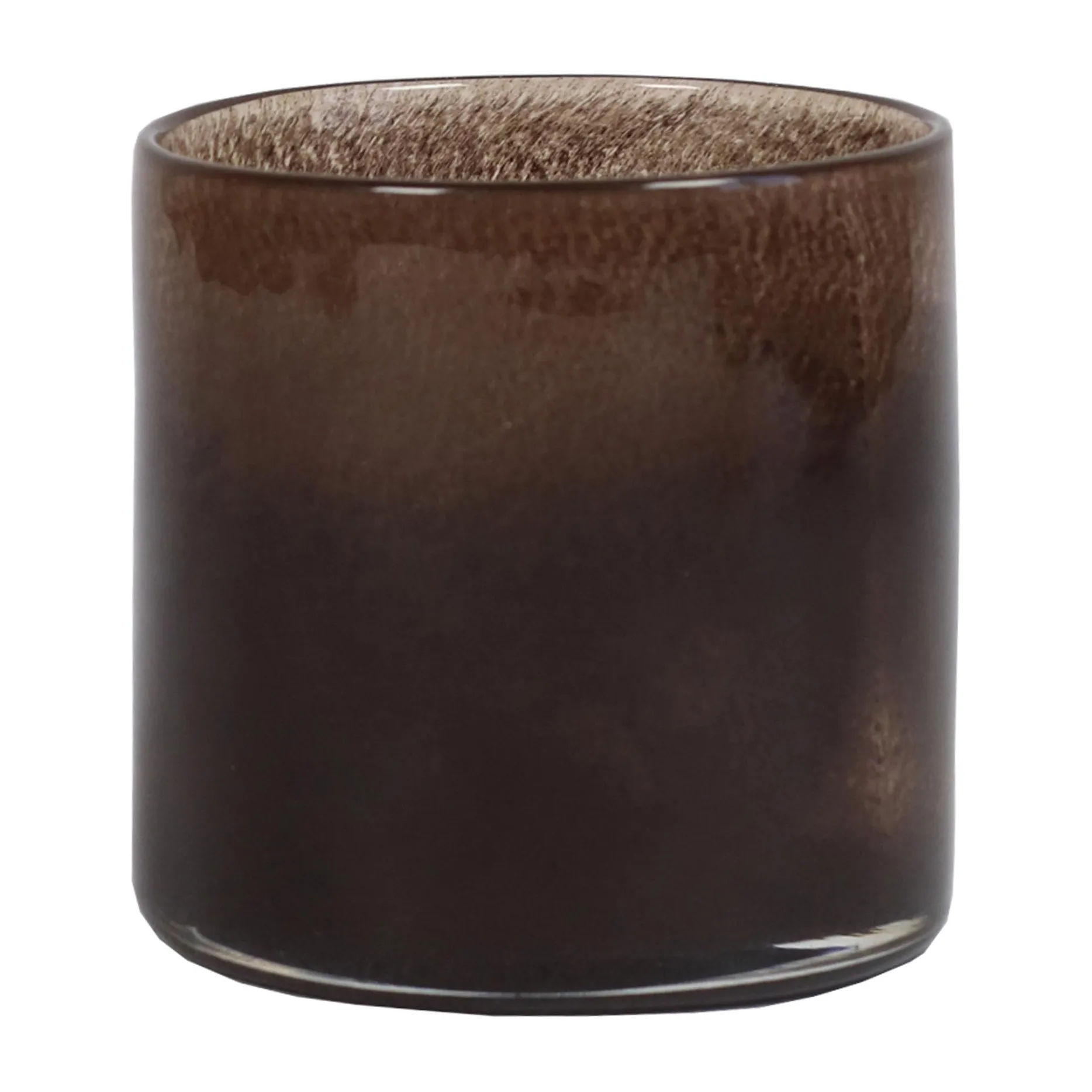 Lyric waxinelichtjeshouder XS, Donkerbruin Tell Me More