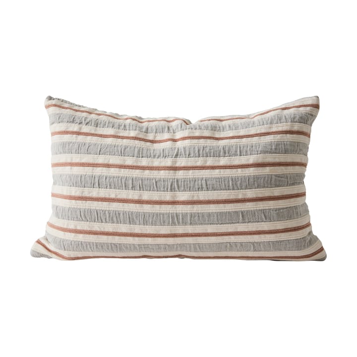 Malva kussenhoes 40x60 cm - Grijs-roestrood - Tell Me More