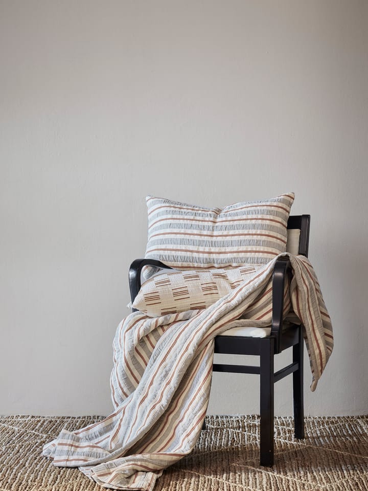 Malva sprei 180x260 cm, Grijs-roestrood Tell Me More