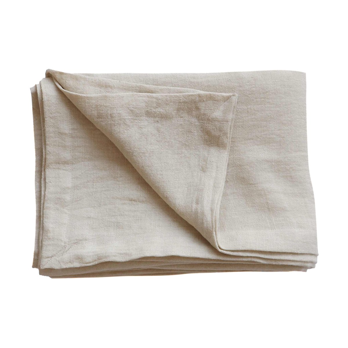 Tell Me More Marion tafelkleed linnen 175x175 cm Wheat