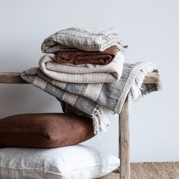 Mauro plaid 130x170 cm - Grijs-wit - Tell Me More