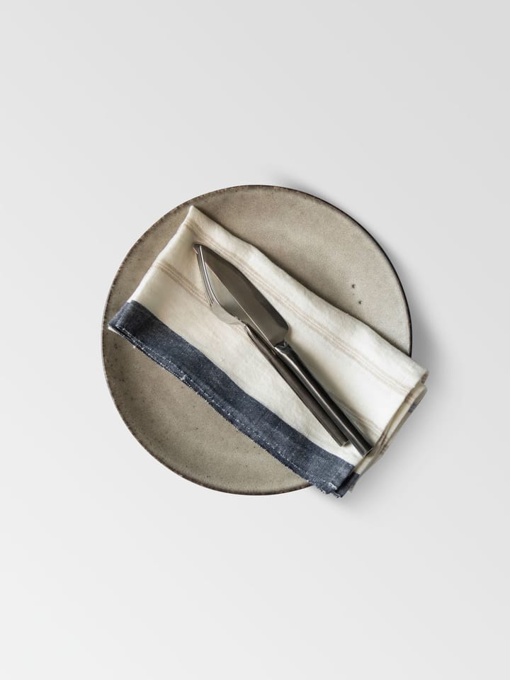 Maya linnen servet 50x50 cm, Natural Stripe Tell Me More