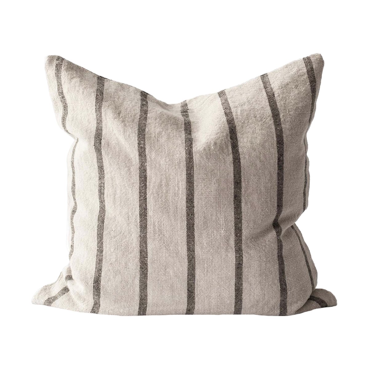 Tell Me More Melvin kussenhoes 50x50 cm Taupe stripe