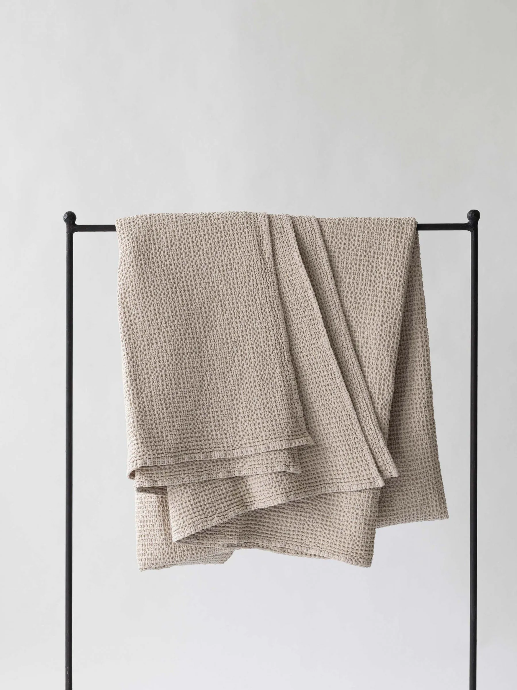 Miro deken 260x260 cm, Sand beige Tell Me More