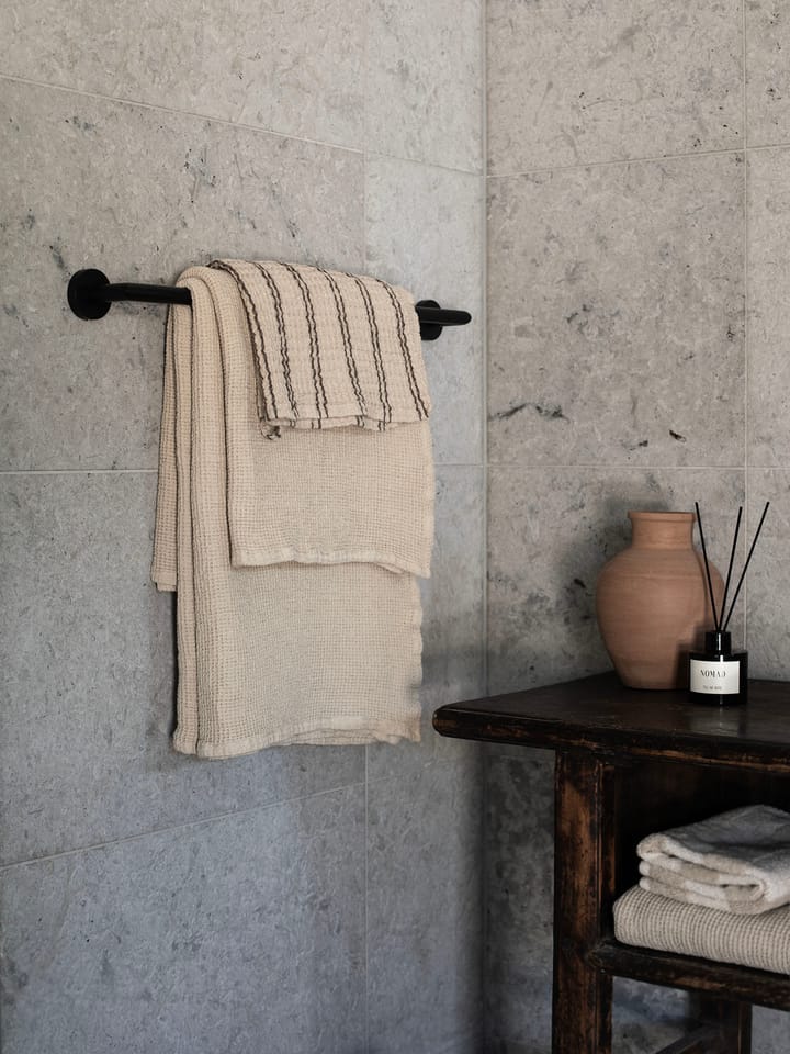 Nella badhanddoek 100x150 cm, Beige Tell Me More