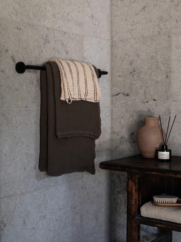 Nella badhanddoek 100x150 cm - Taupe - Tell Me More