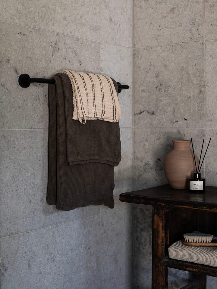 Nella badhanddoek 100x150 cm, Taupe Tell Me More