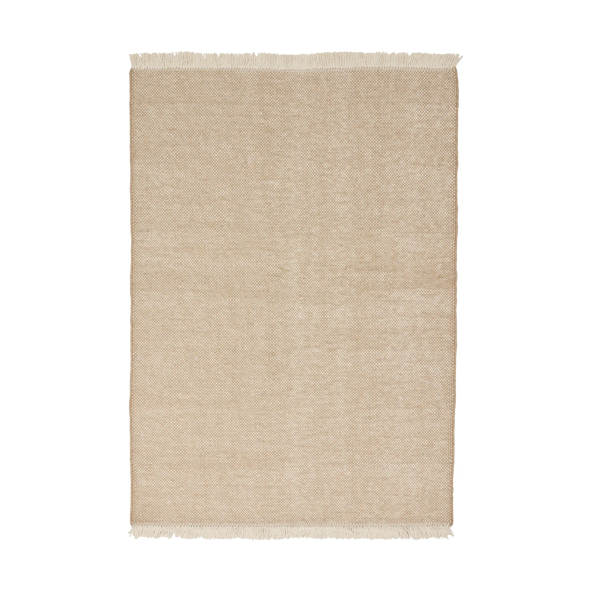 Nelson wollen vloerkleed, Beige-Offwhite, 170x240 cm Tell Me More