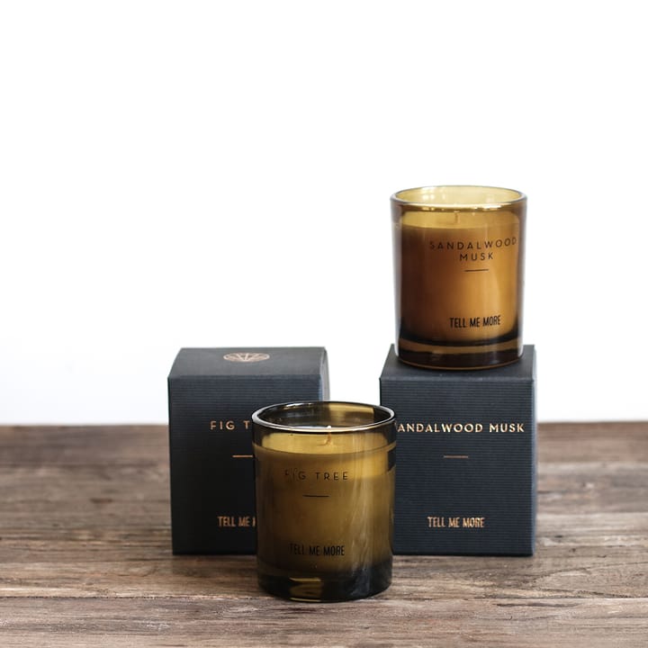 Noir geurkaars S 25 uur, Fig tree Tell Me More