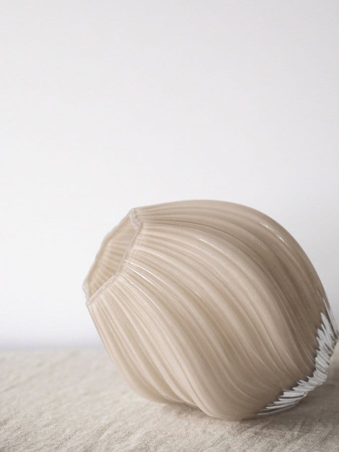 Noma vaas 23 cm, Linen Tell Me More