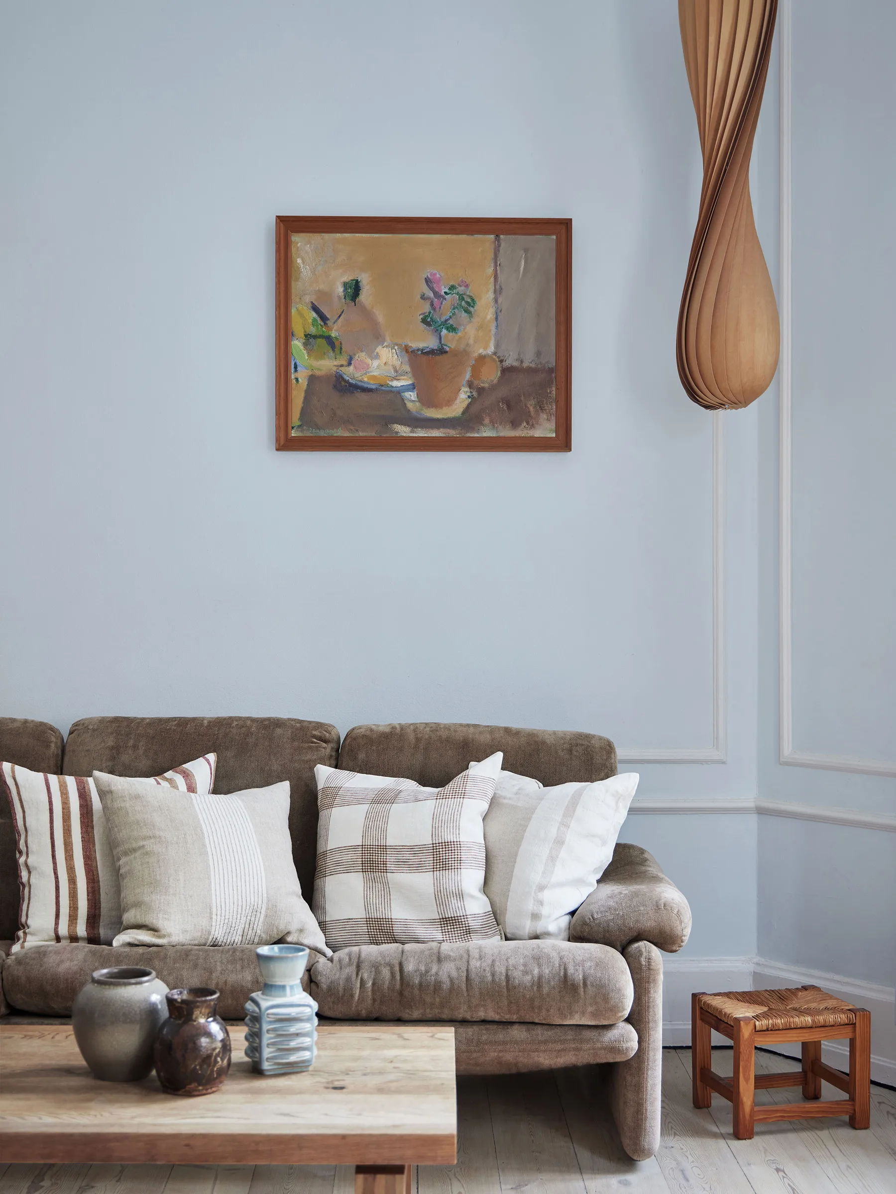 Odette kussensloop, Brown, 50x50 cm Tell Me More