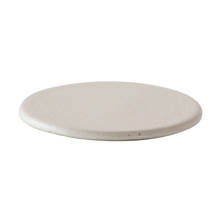 Palermo glazen onderzetter Ø11 cm - Offwhite - Tell Me More