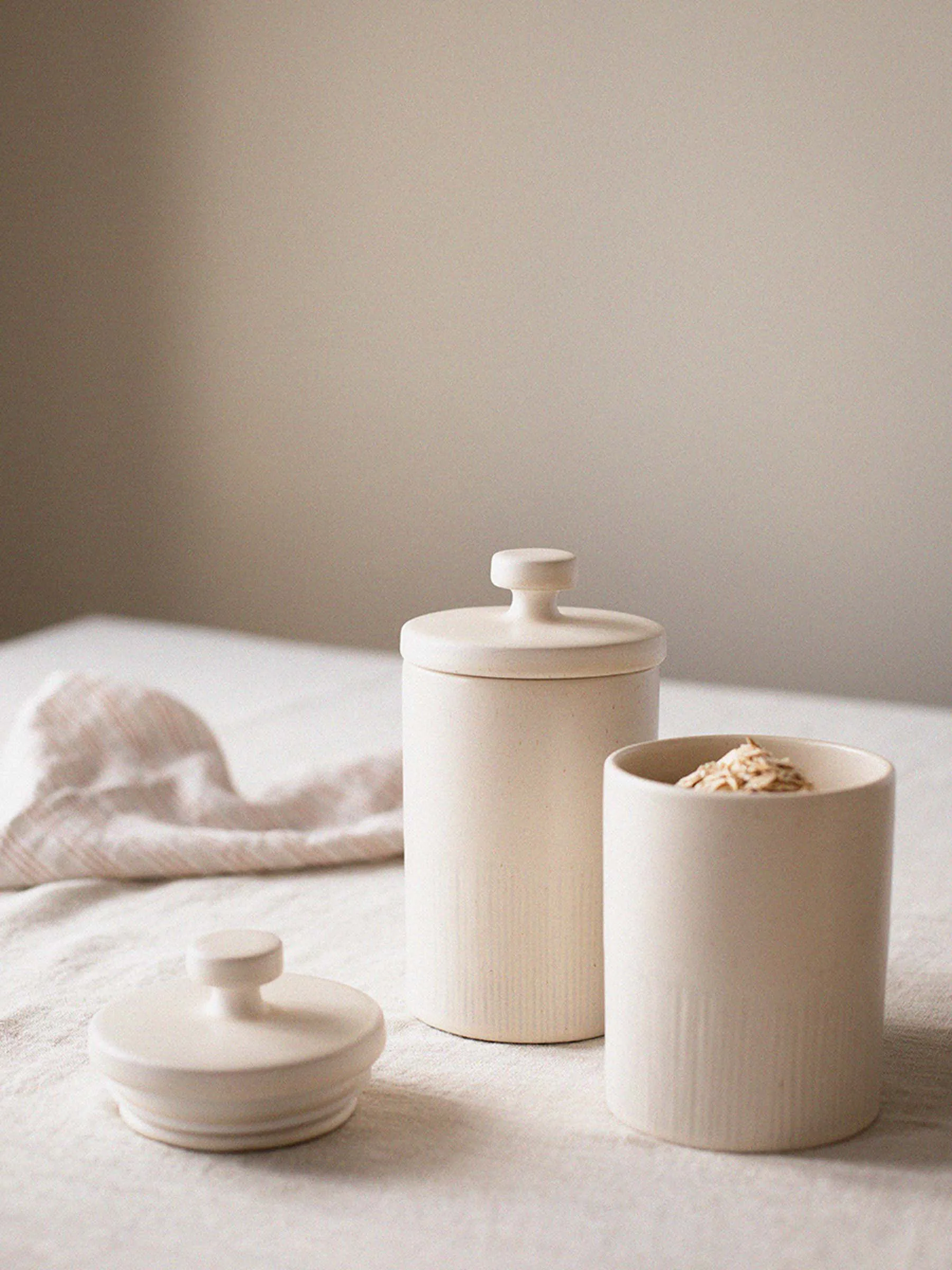 Palermo pot met deksel, Offwhite, medium 1,1 L Tell Me More