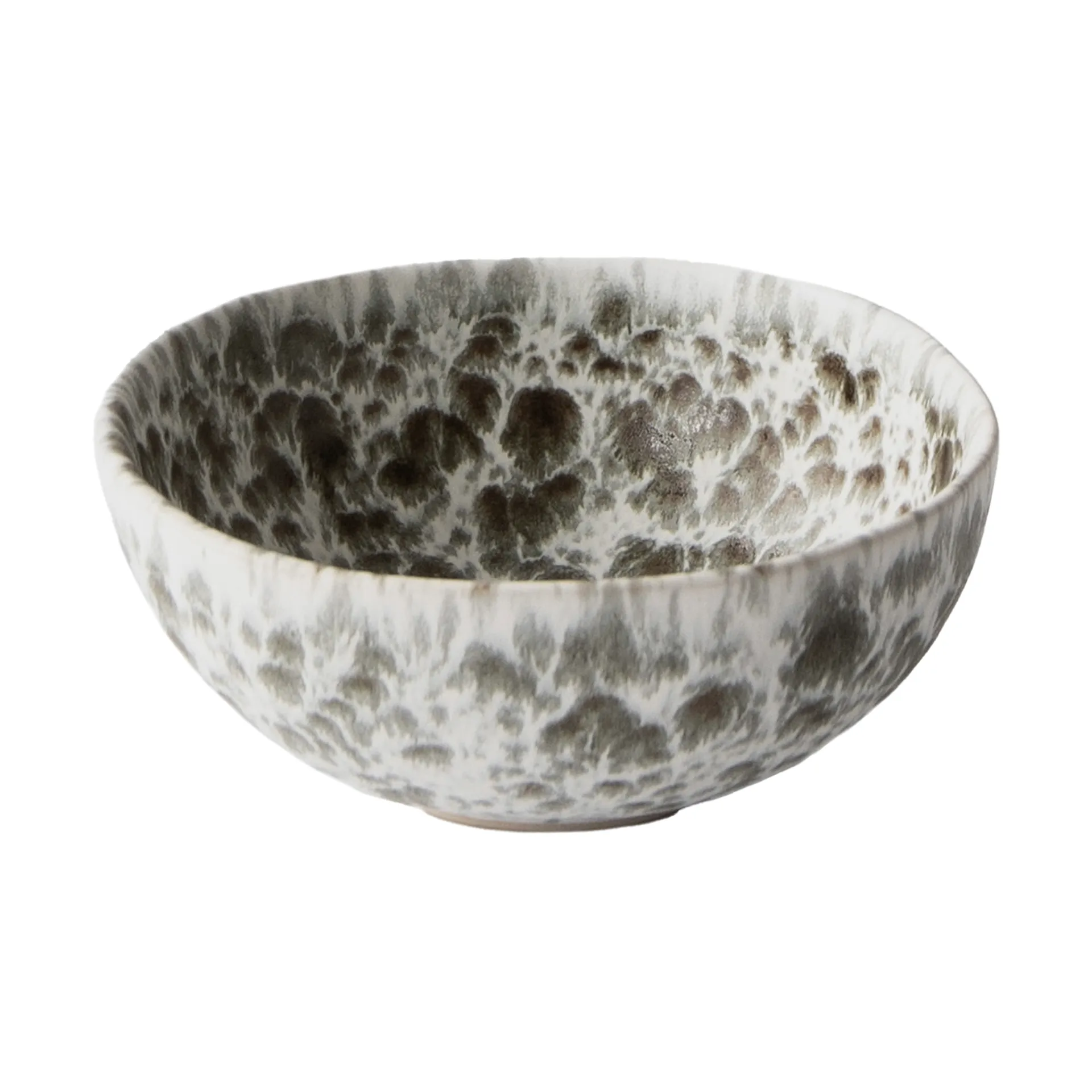 Rivoli schaal mini 20 cl, Green splatter Tell Me More