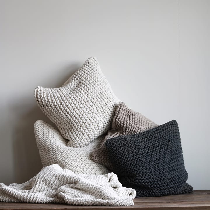 Rope kussenhoes 60 x 60 cm., gebroken wit Tell Me More