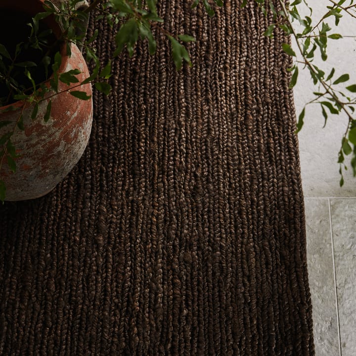 Sumak hennepvloerkleed 200x300 cm, Brown Tell Me More