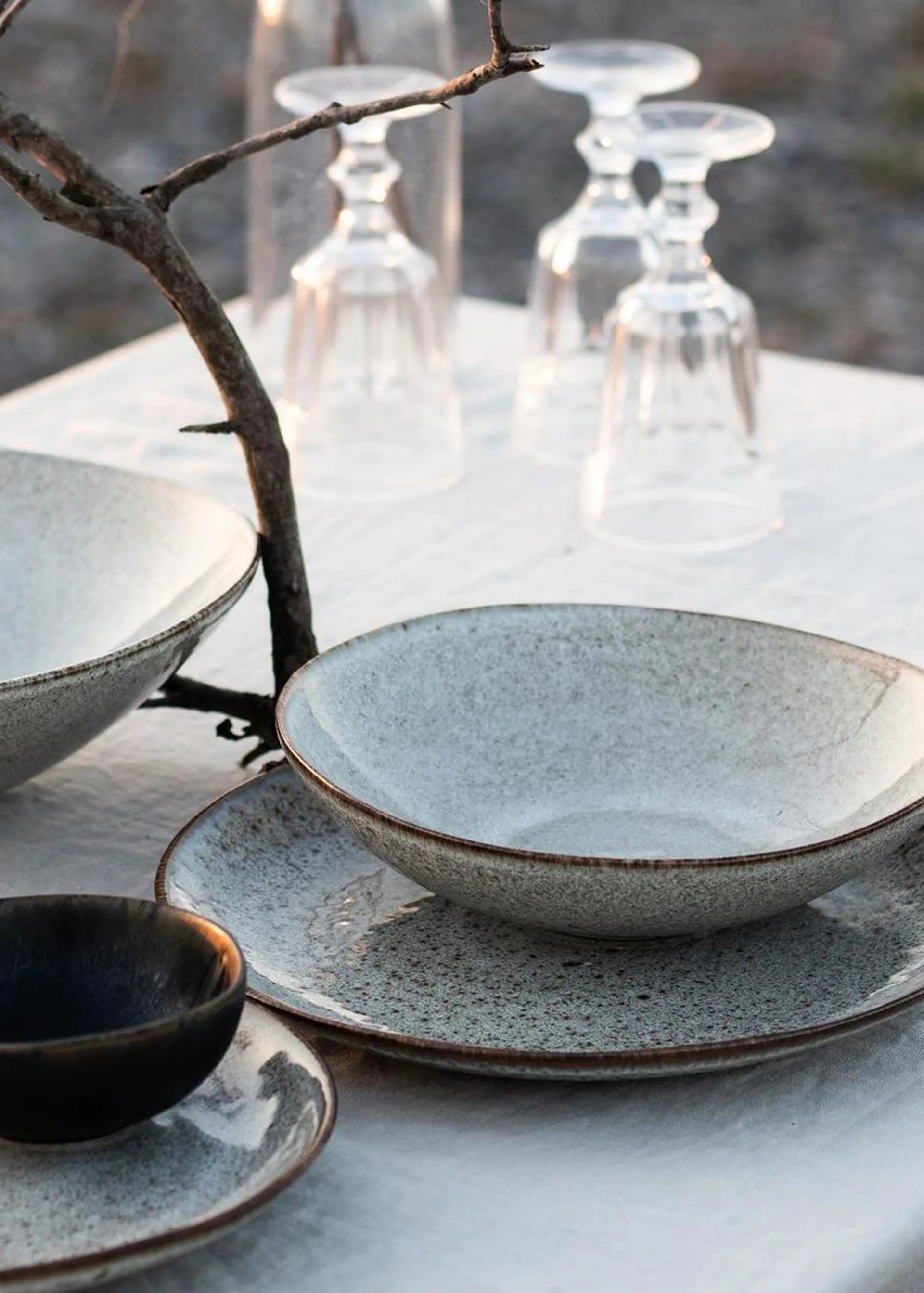 Taranto dinerbord Ø26,5 cm, Sand Tell Me More