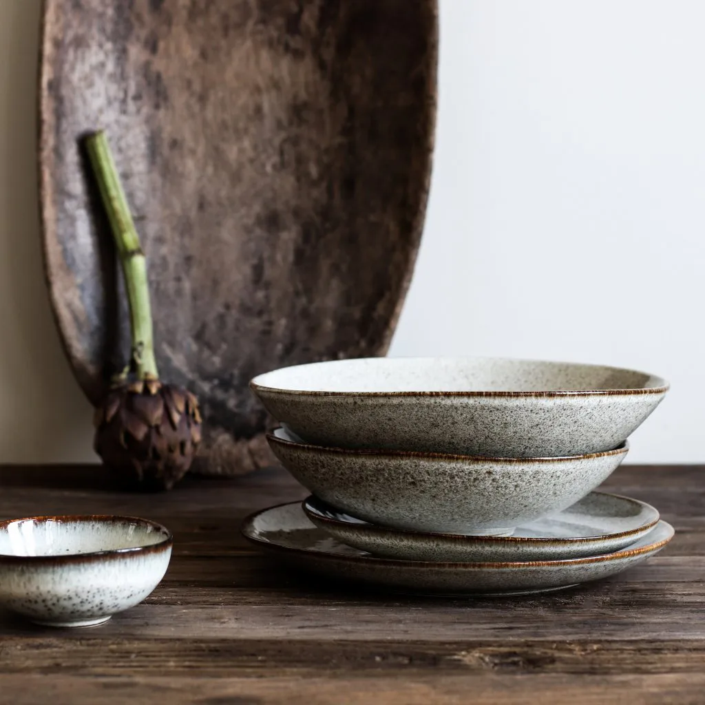 Taranto saladebord Ø21,5 cm, Sand Tell Me More