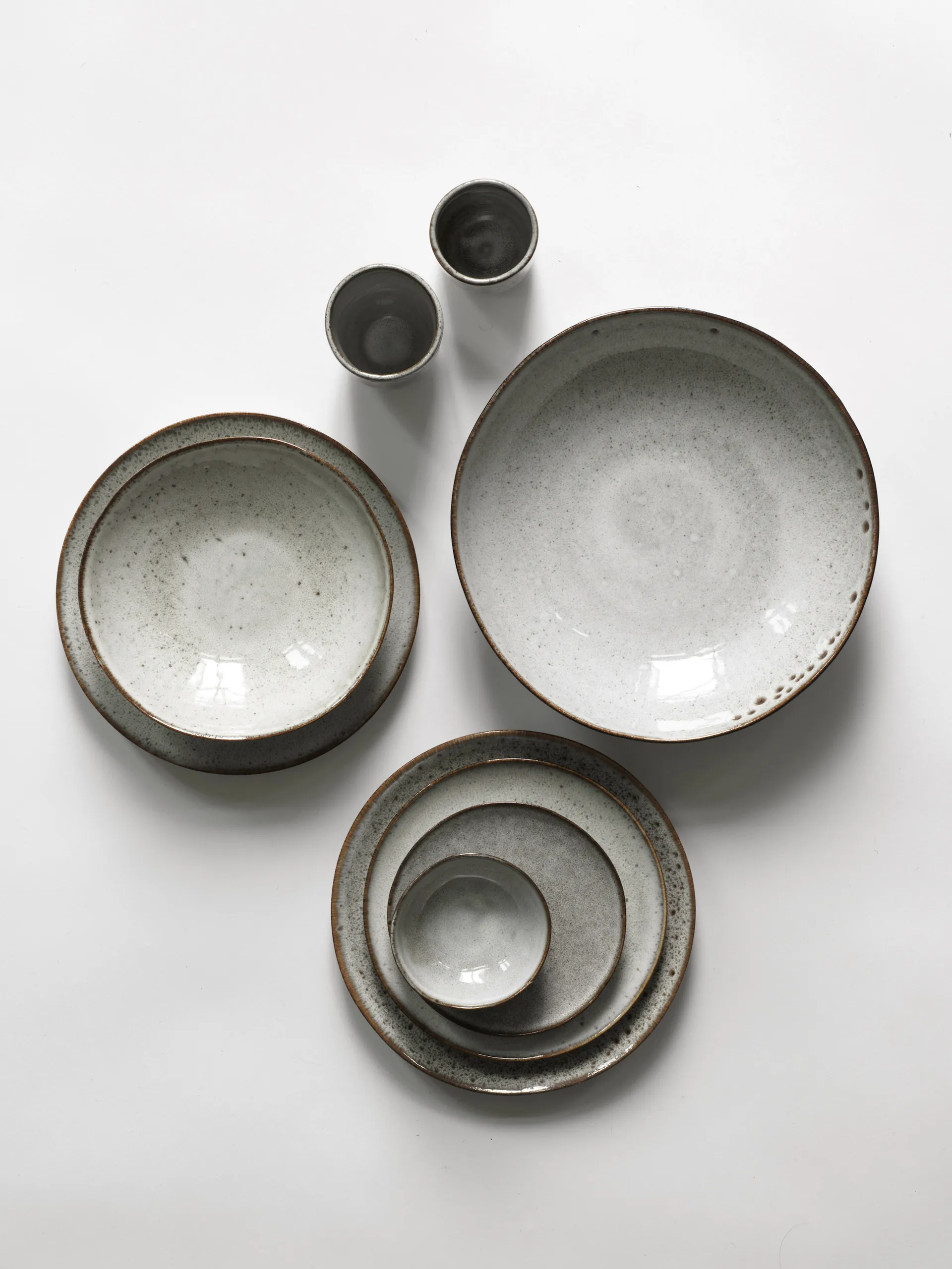 Taranto saladebord Ø21,5 cm, Sand Tell Me More