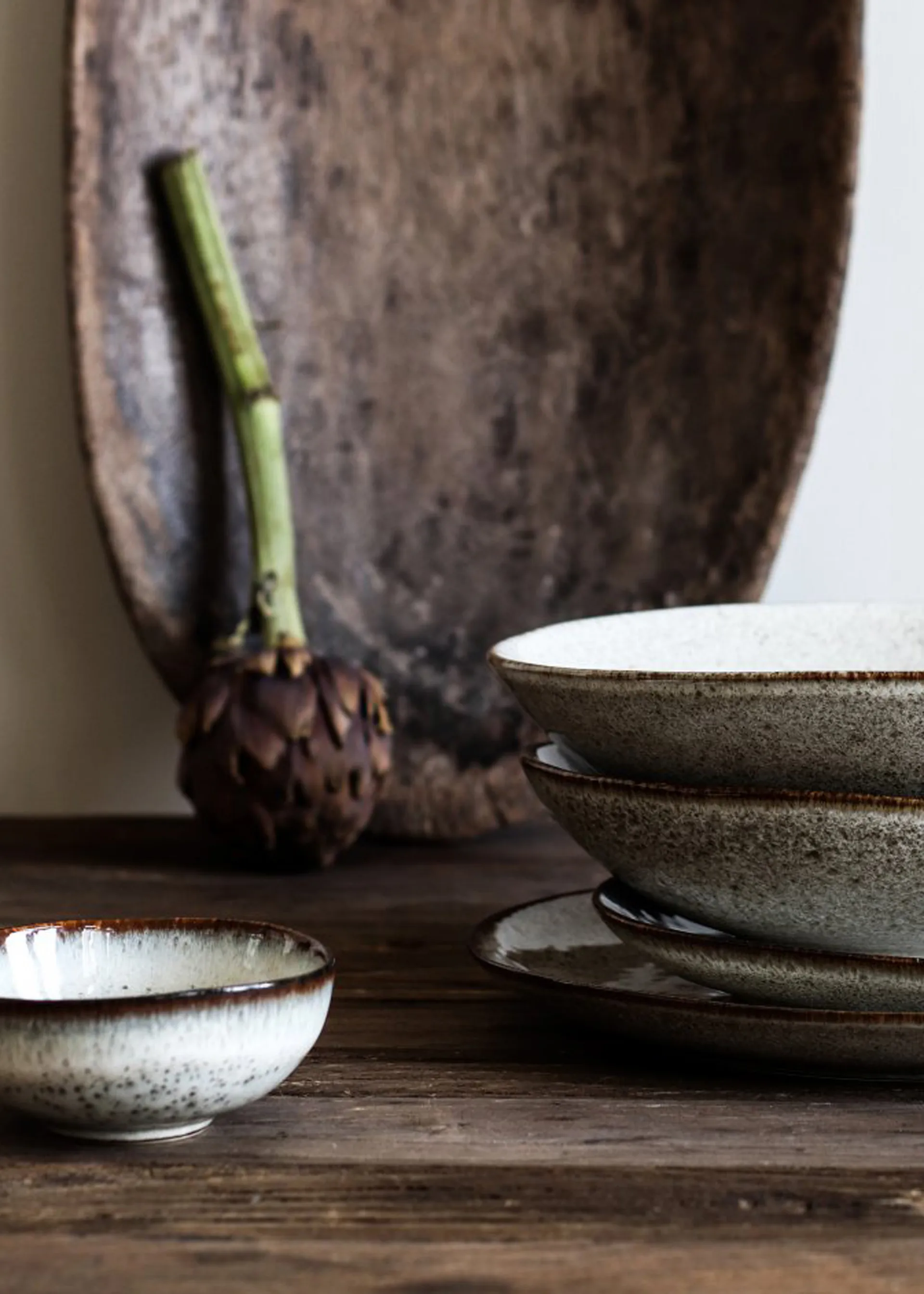 Taranto schaal mini Ø11 cm, Sand Tell Me More