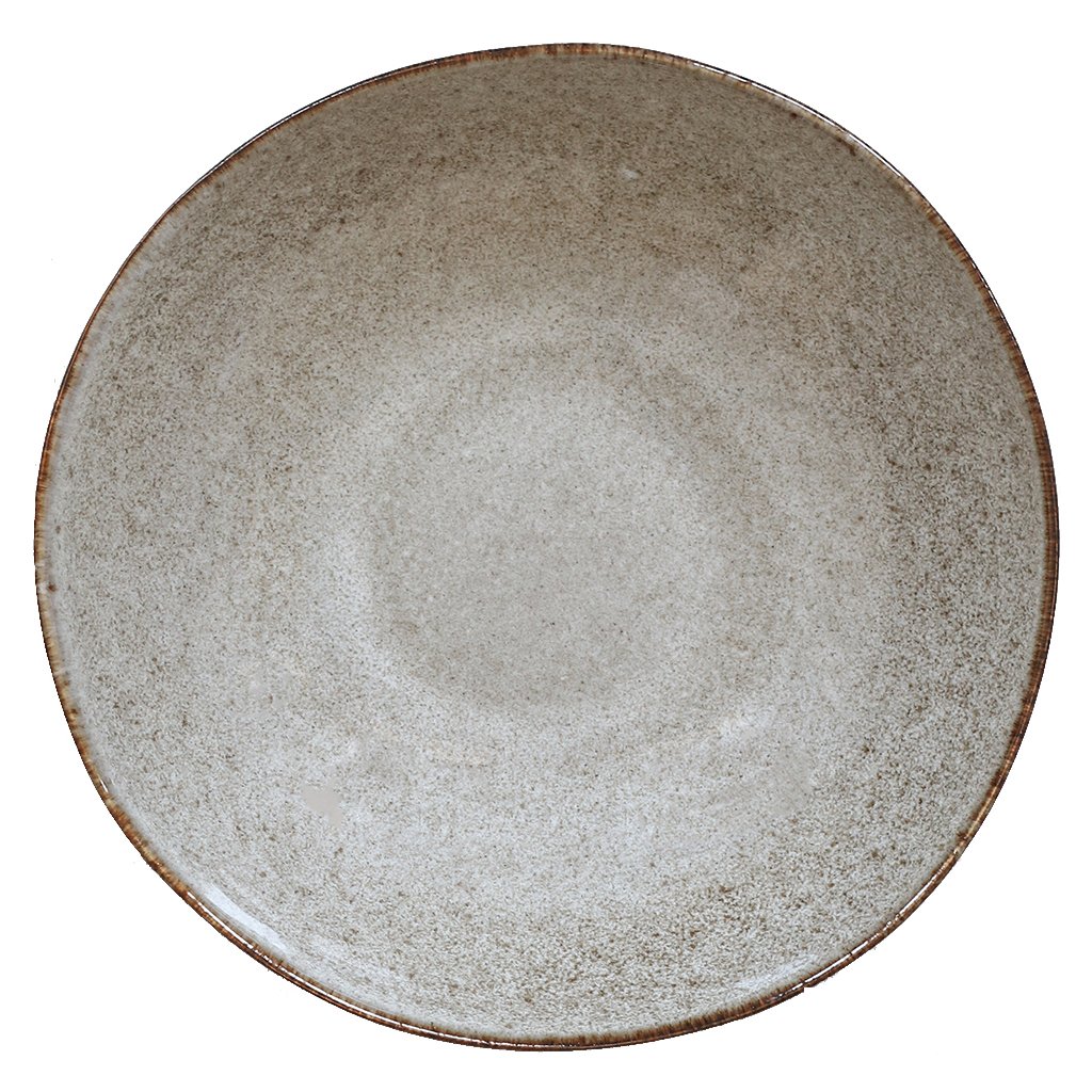 Tell Me More Taranto soepbord o22 cm Sand | Scandinavisch Interieur | Diepe borden | Grijs