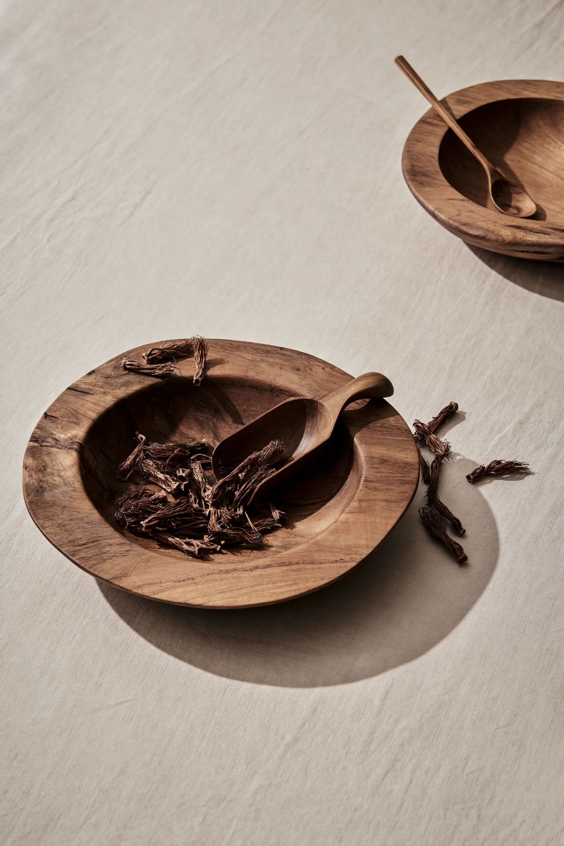 Teakhouten schep, Bruin Tell Me More