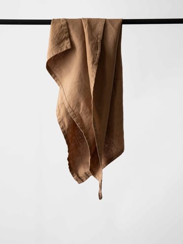Tell me more keukenhanddoek linnen 50x70 cm - Hazelnoot - Tell Me More