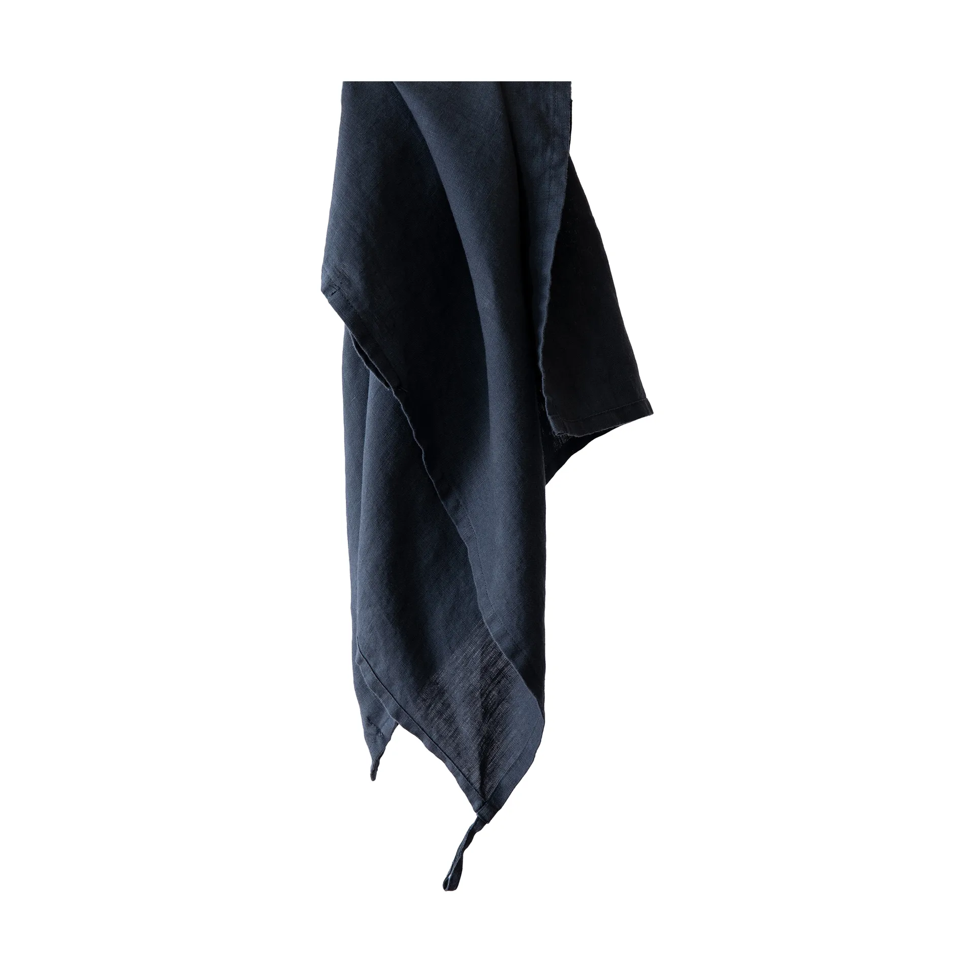 Tell me more keukenhanddoek linnen 50x70 cm, Nachtblauw Tell Me More
