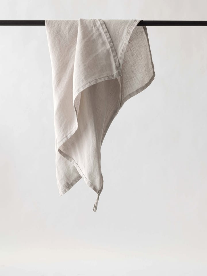 Tell me more keukenhanddoek linnen 50x70 cm, Warm grijs Tell Me More