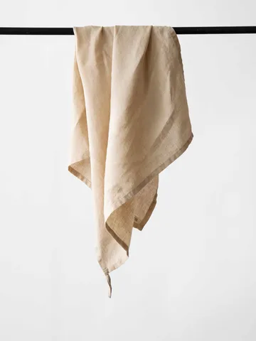 Tell me more linnen keukendoek 50x70 cm - Zand - Tell Me More