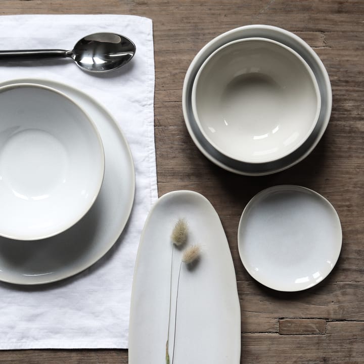 Tell Me More placemat linnen 35x50 cm, Bleached white (white) Tell Me More