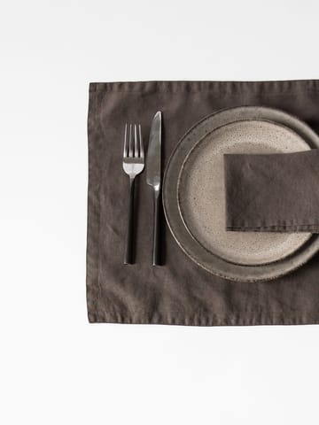 Tell Me More placemat linnen 35x50 cm - Mol - Tell Me More