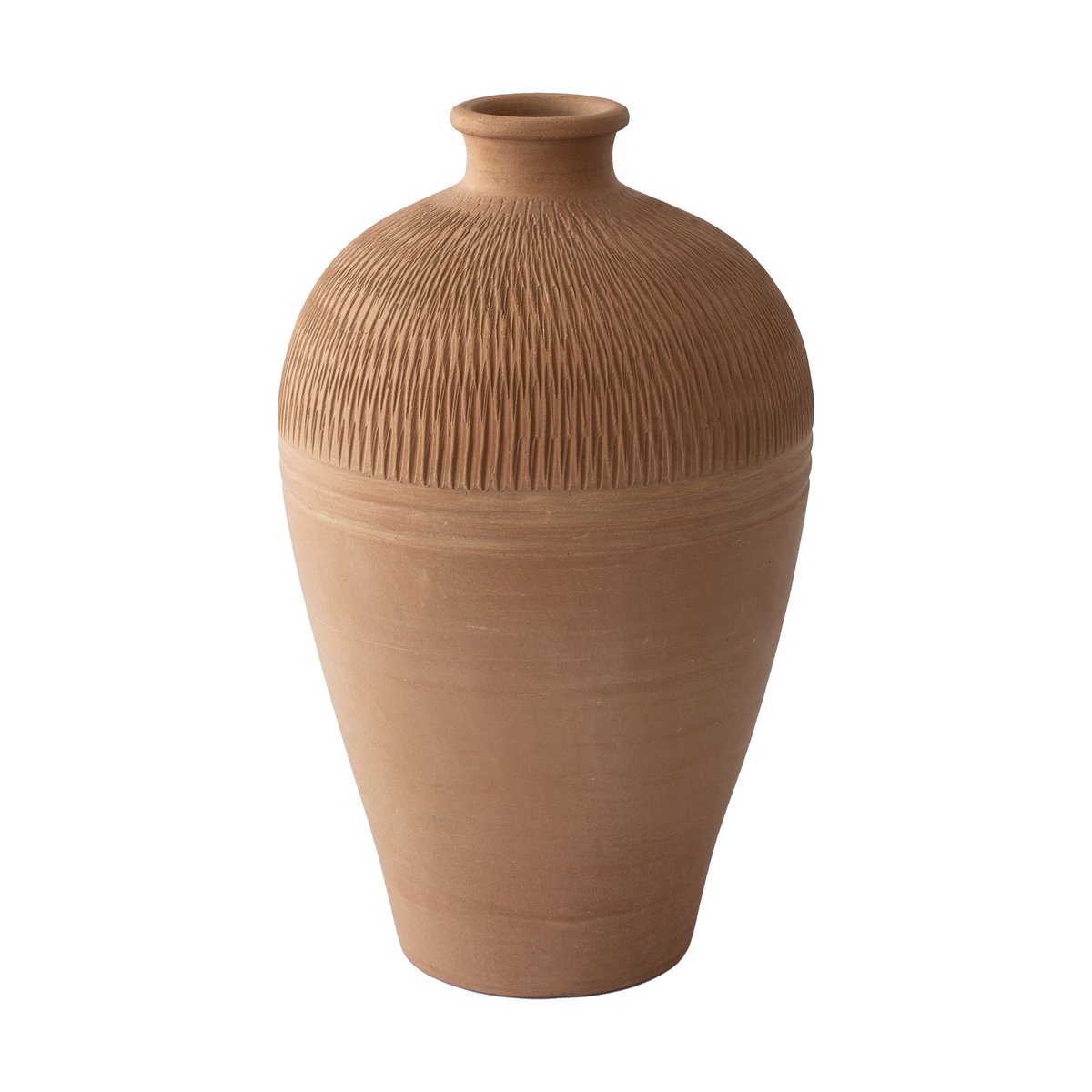 Tell Me More Terracina urna groot 39 cm Terracotta | Scandinavisch Interieur | Vazen | Oranje
