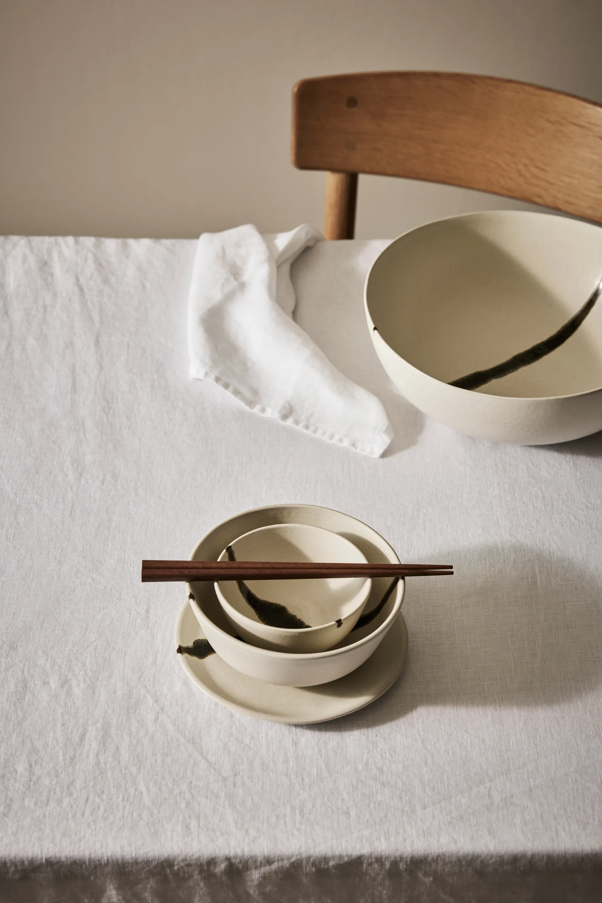 Toledo saladekom medium Ø28 cm, Off-white Tell Me More