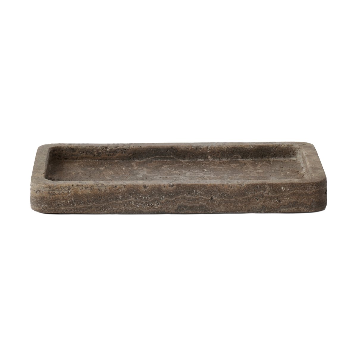 Tell Me More Travertin decoratieplankje 13x25 cm Bruin