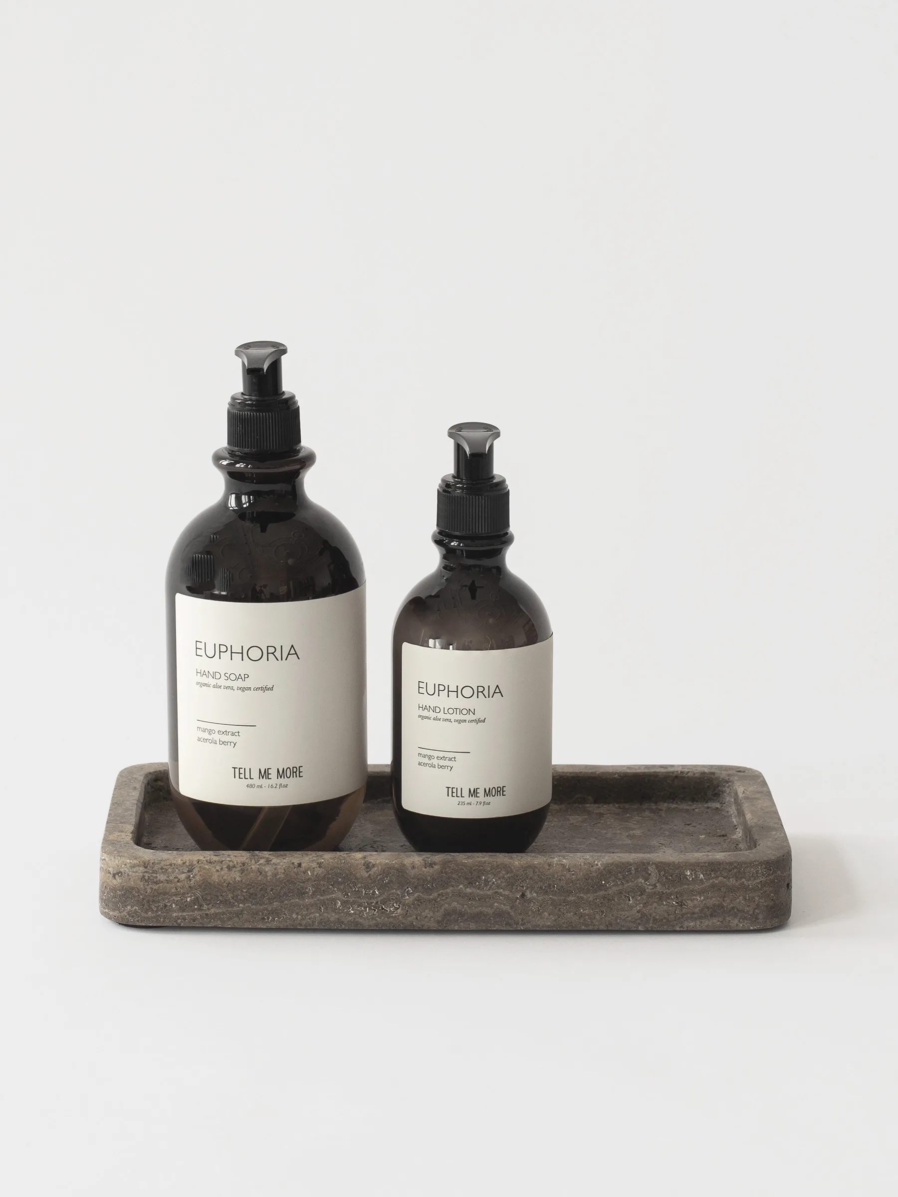 Travertin decoratieplankje 13x25 cm, Bruin Tell Me More