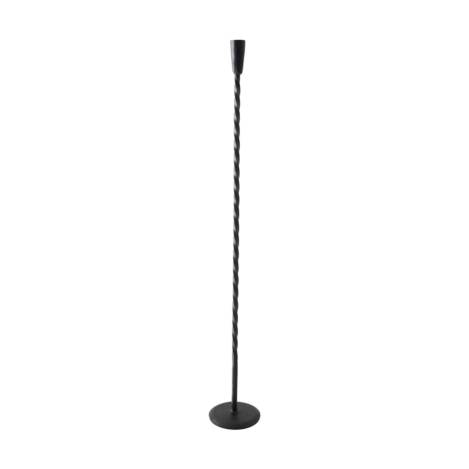 Twist vloerkandelaar 80 cm, Zwart Tell Me More