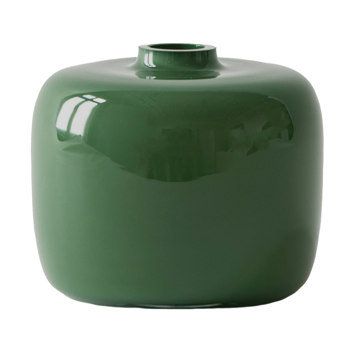 Tell Me More Verona vaas breed 15 cm Green | Scandinavisch Interieur | Vazen | Groen