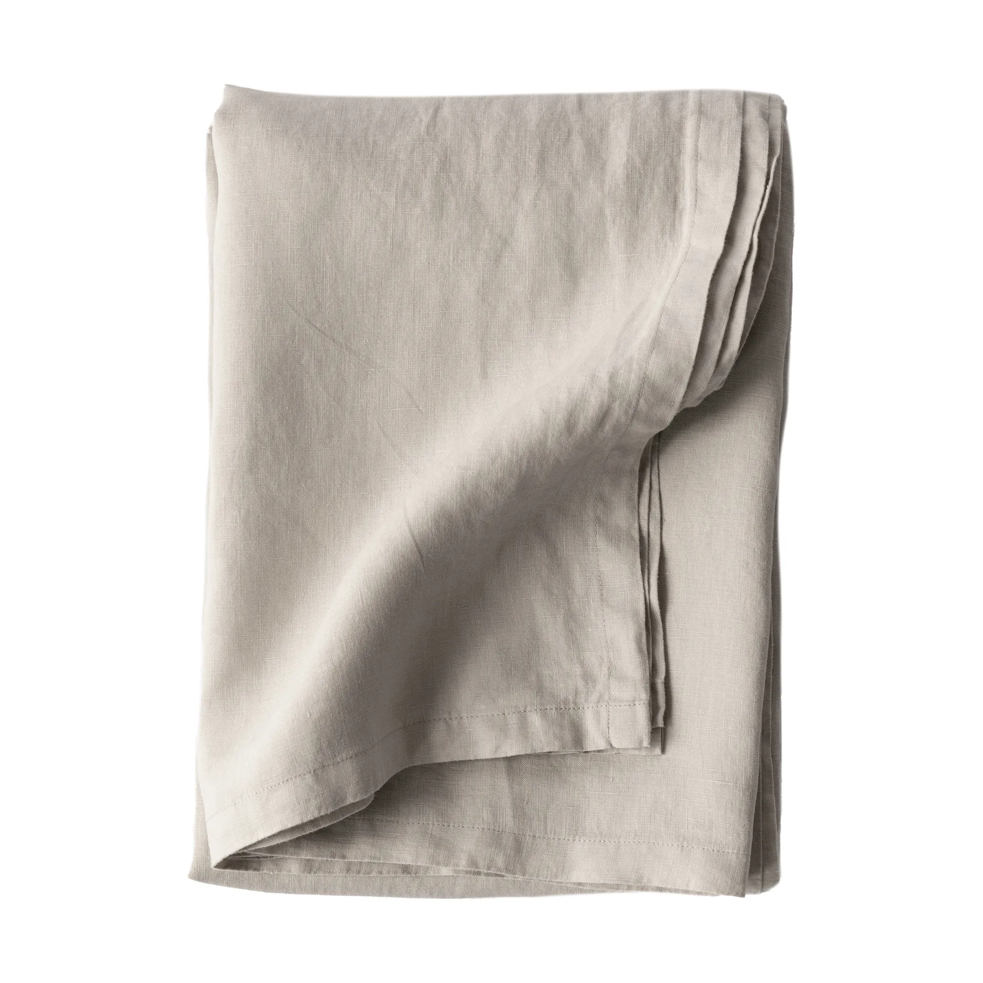Vertel me meer tafelkleed 145x270 cm, Warm grijs Tell Me More