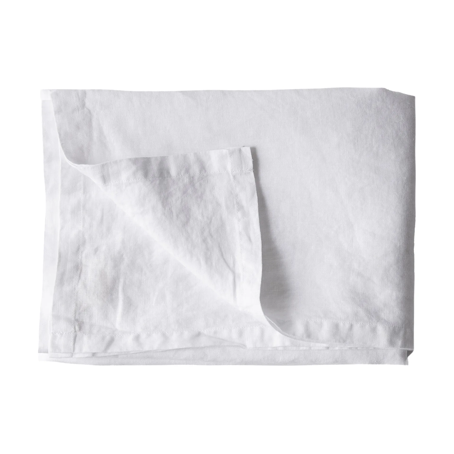 Vertel me meer tafelkleed 145x330 cm, Gebleekt wit Tell Me More