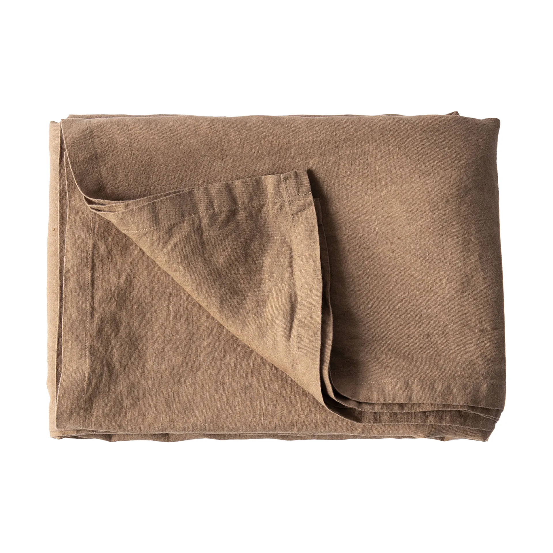 Vertel me meer tafelkleed 145x330 cm, Hazelnoot Tell Me More