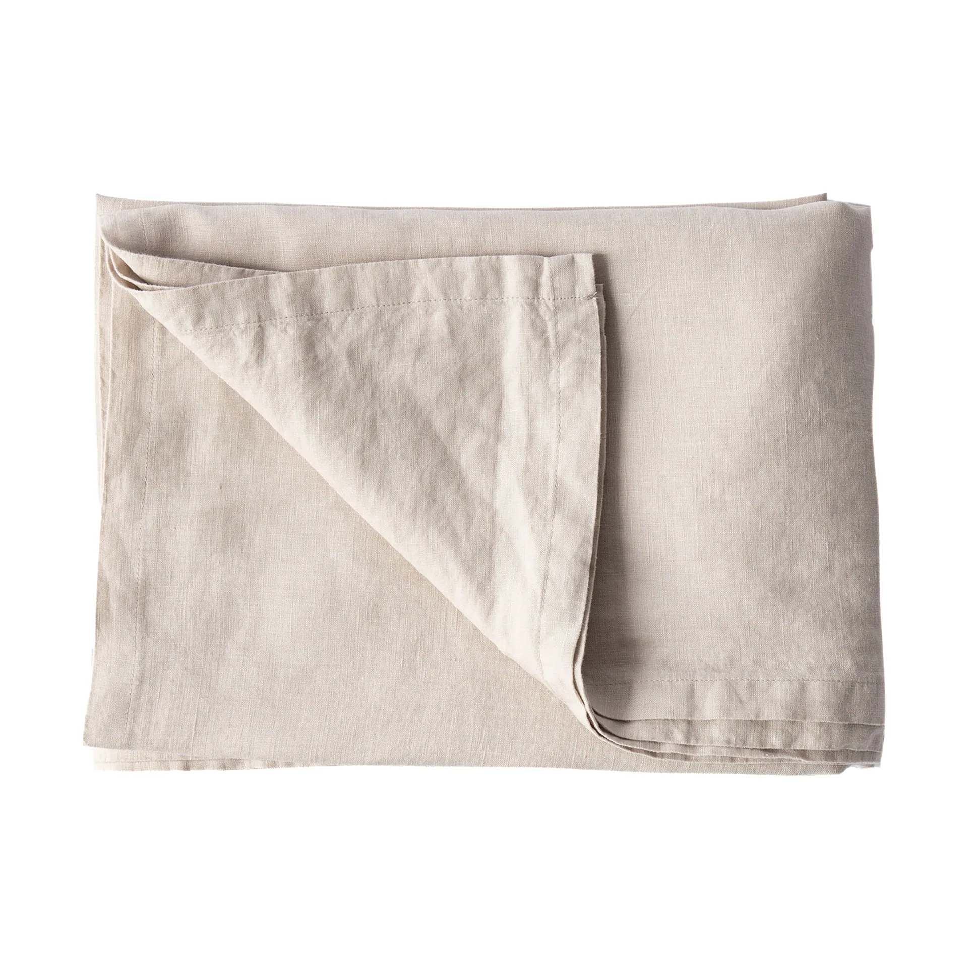 Vertel me meer tafelkleed 145x330 cm, Warm grijs Tell Me More