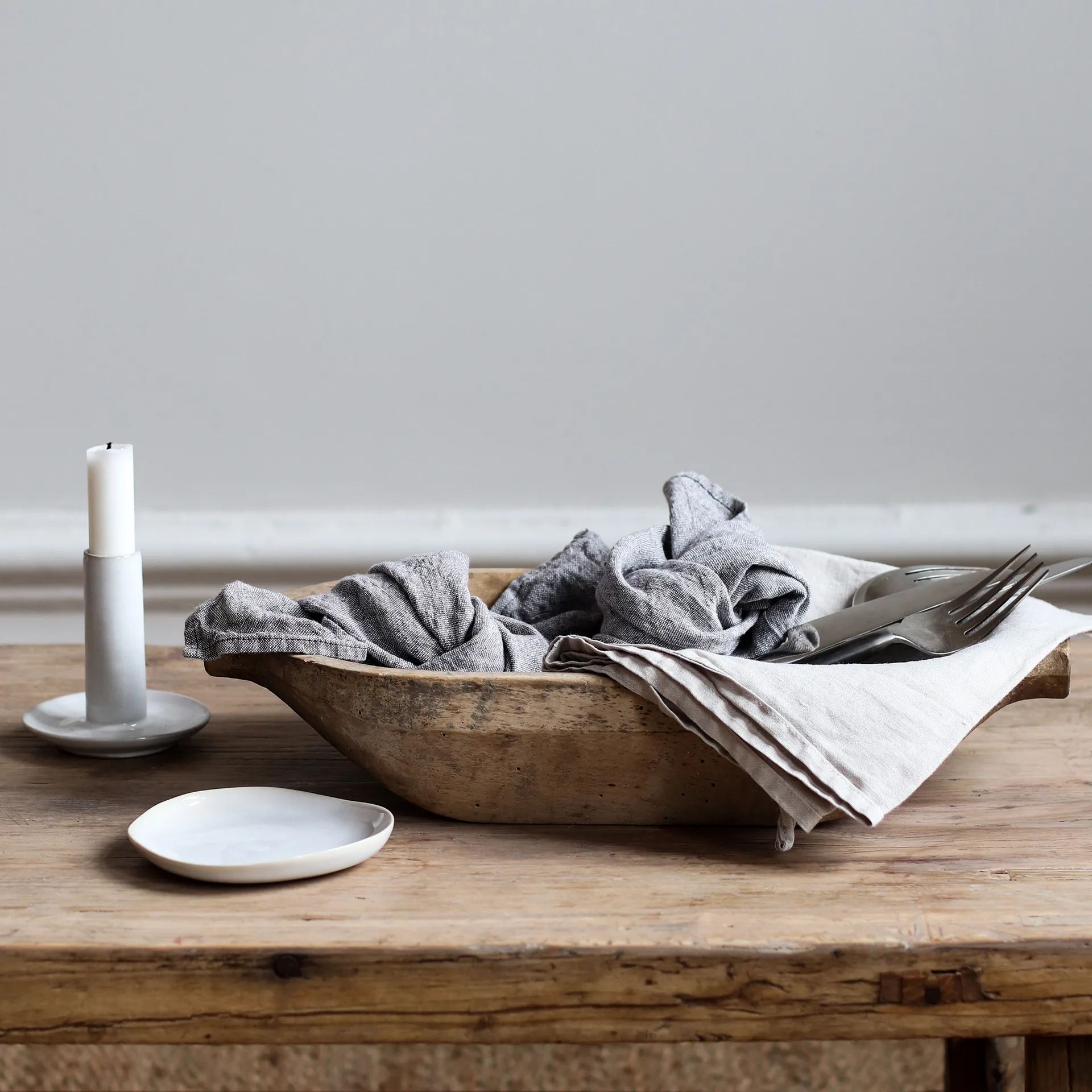 Vince bordje 11 cm, Wit Tell Me More