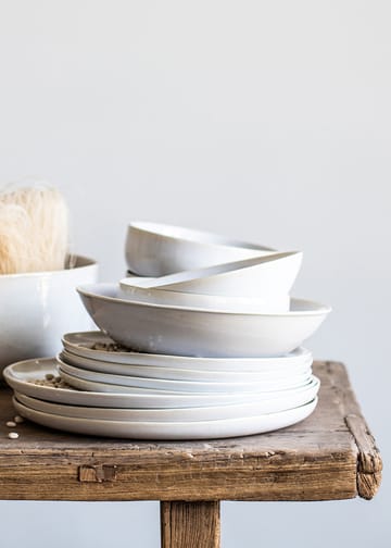 Vince diep bord Ø22,5 cm - Wit - Tell Me More