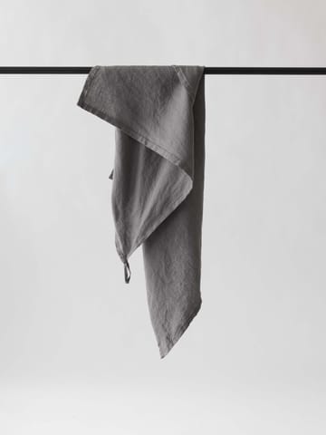 Washed linen servet - donkergrijs - Tell Me More