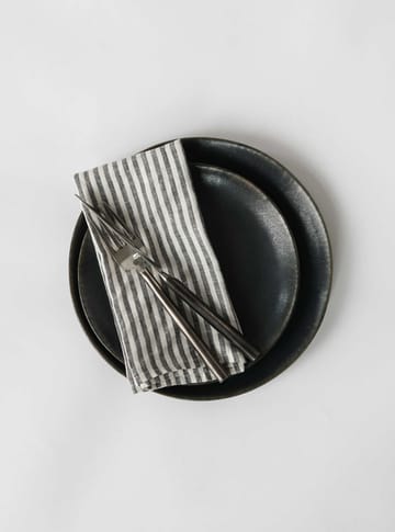 Washed linen servet - Grey-white - Tell Me More