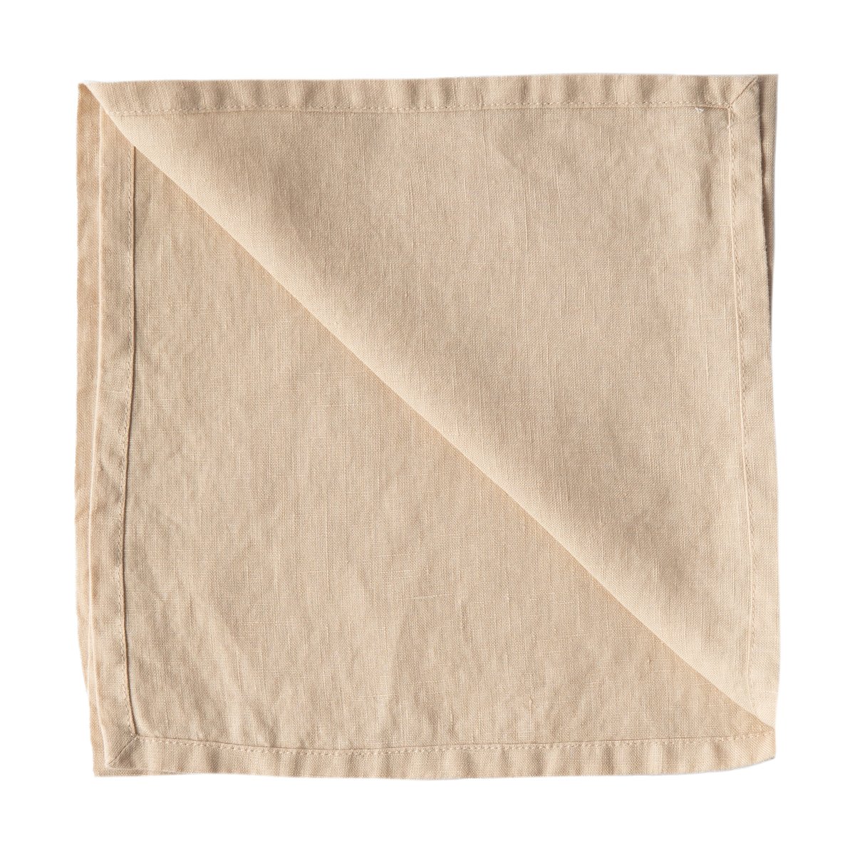 Tell Me More Washed linen servet Zand | Scandinavisch Interieur | Linnen & katoenen servetten | Beige