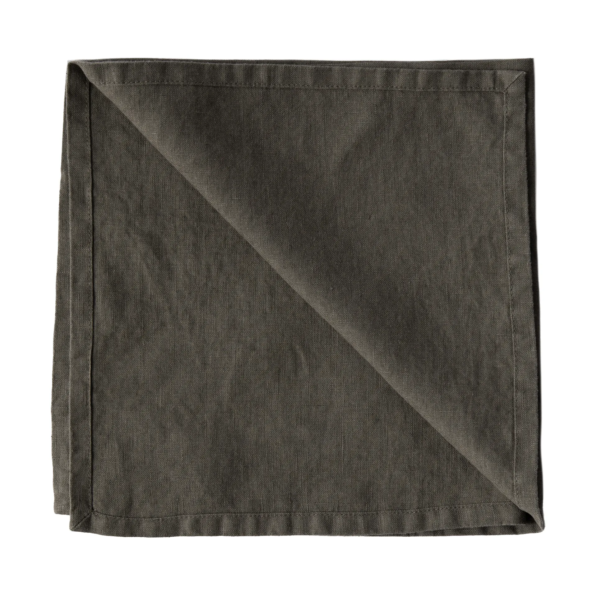 Washed linen stoffen servet 45x45 cm, Mol Tell Me More