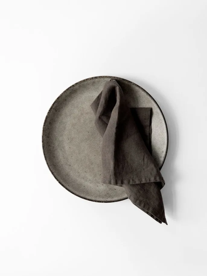 Washed linen stoffen servet 45x45 cm, Mol Tell Me More